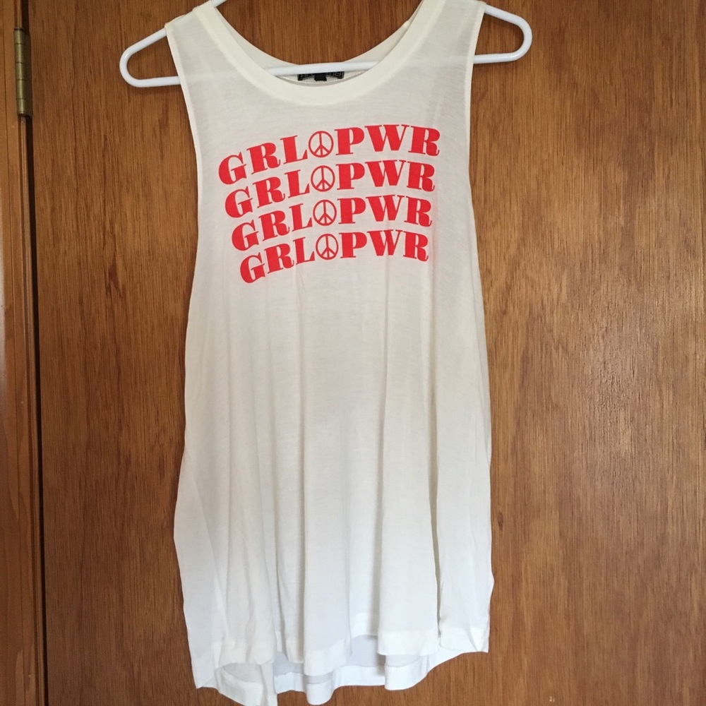 Girl power tank top from Target